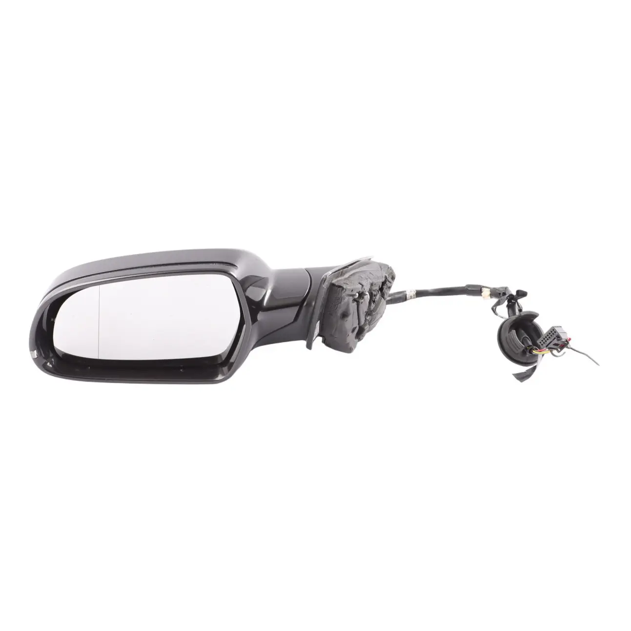 Audi A3 8P Wing Mirror Electric Outside Door Left N/S Lava Grey Pearl Effect-Z7L