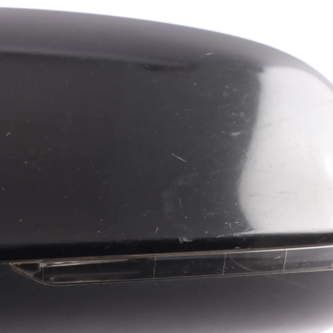 Door Wing Mirror Left N/S Brilliant Black Metallic Y9B to Audi A3 8P with Part number 8P2858531FB Audi A3 8P Door Wing Mirror Left N/S Brilliant Black Metallic Y9B - SKU RHD-8P2858531FB-BBL - Part number 8P2858531FB