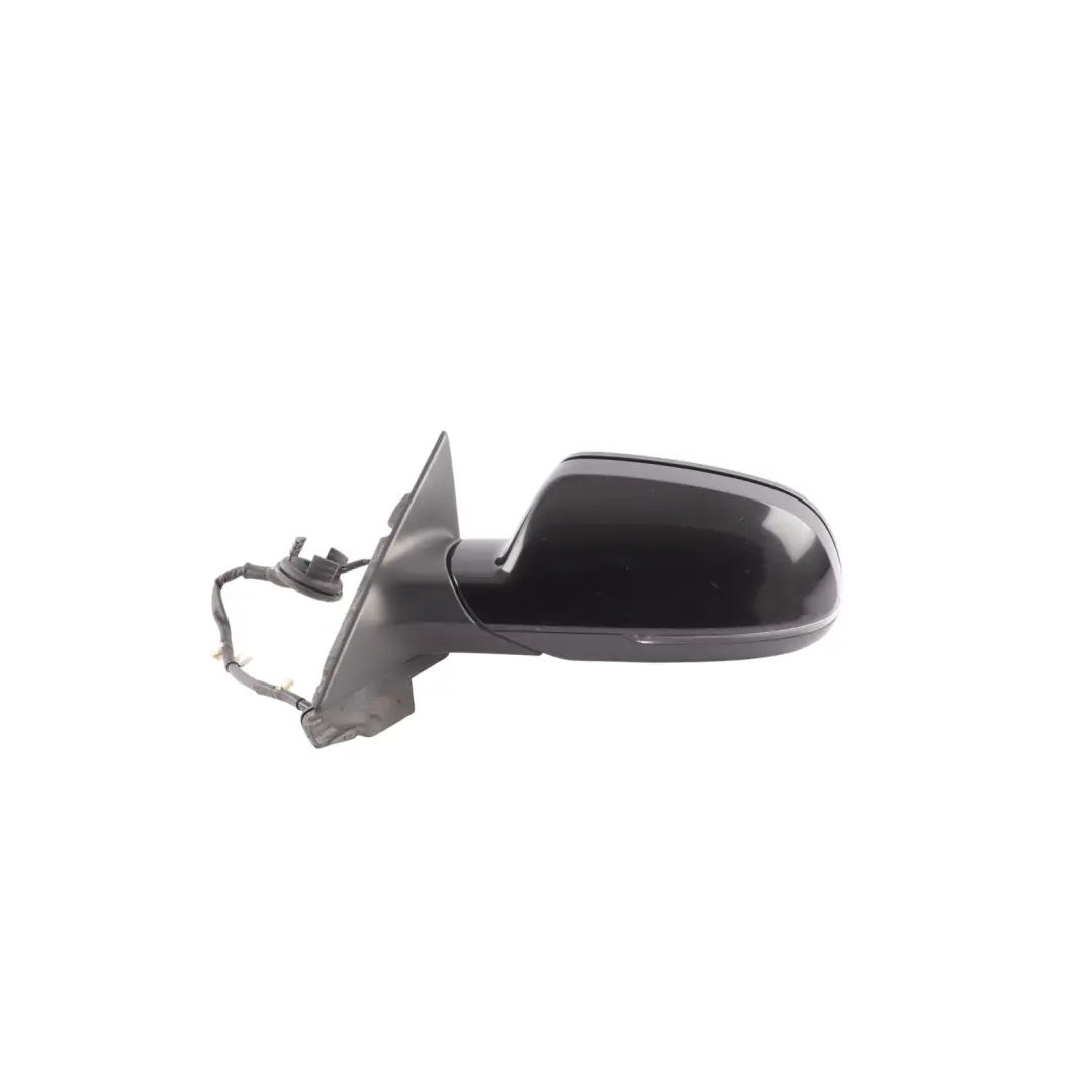 Door Wing Mirror Left N/S Brilliant Black Metallic Y9B to Audi A3 8P with Part number 8P2858531FB Audi A3 8P Door Wing Mirror Left N/S Brilliant Black Metallic Y9B - SKU RHD-8P2858531FB-BBL - Part number 8P2858531FB