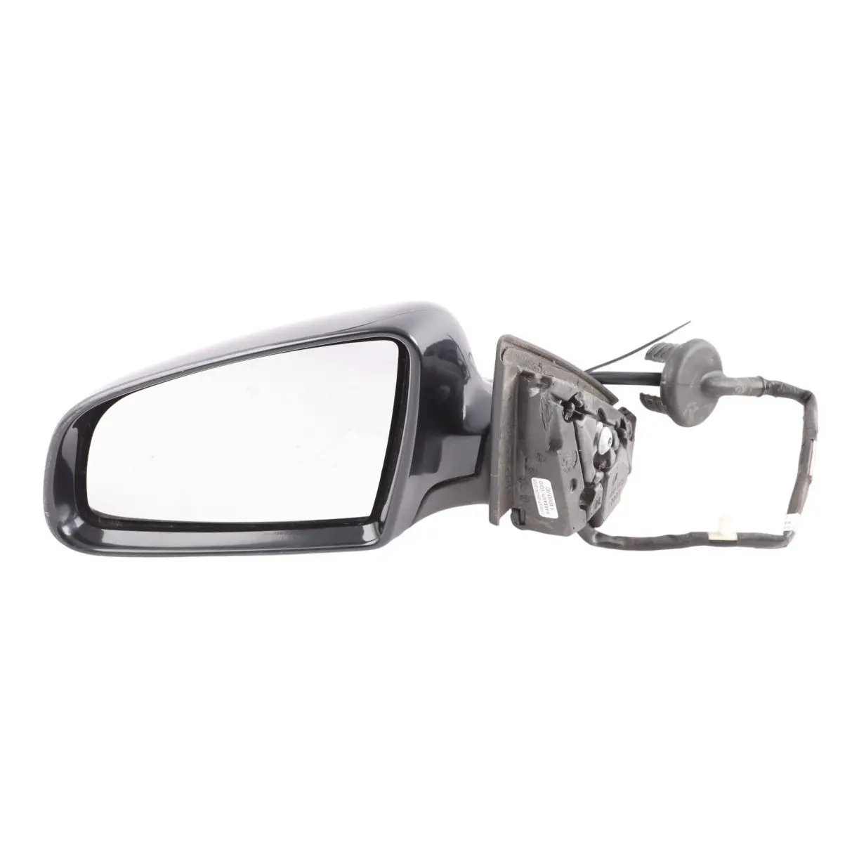 Audi A3 8P Mirror Wing Door Outer View Left N/S Phantom Black - Z9Y