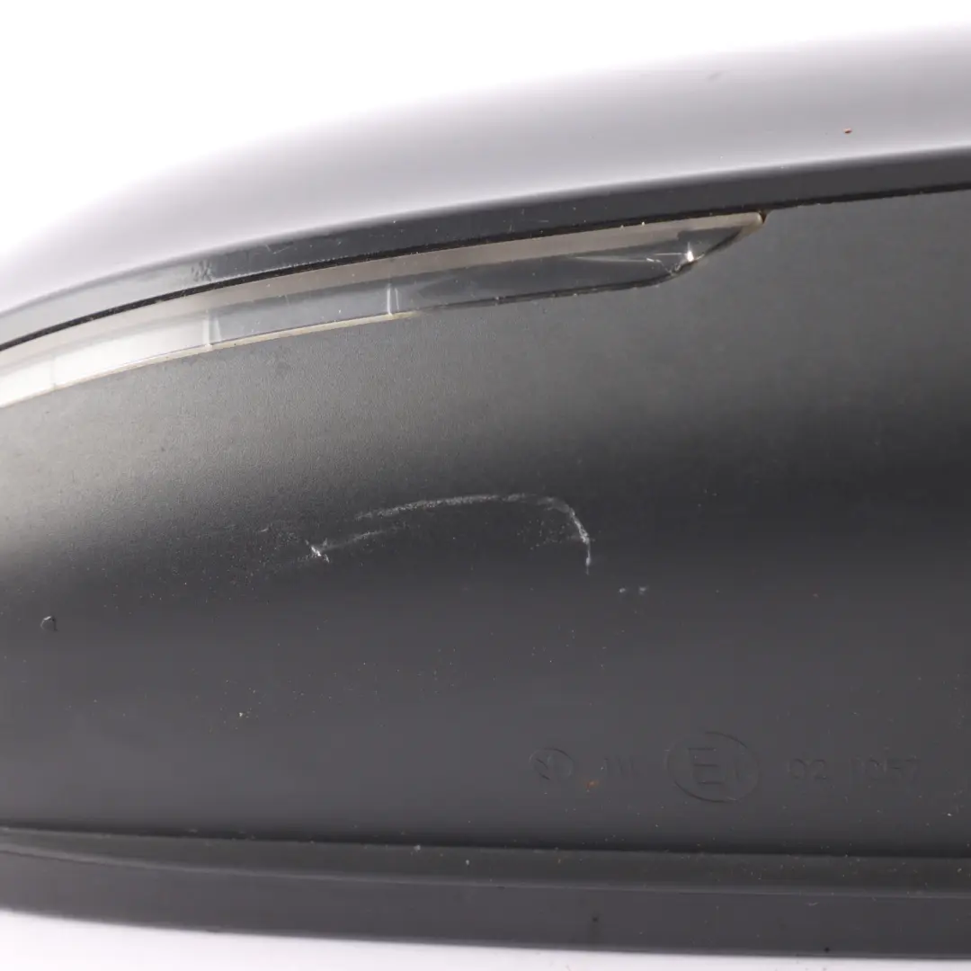 Audi A3 8P Door Wing Mirror Right O/S Brilliant Black Metallic Y9B - SKU RHD-8P2858532FB-BBL - Part number 8P2858532FB