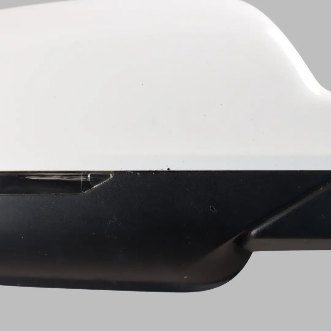 Audi A3 8P Wing Mirror Right O/S Ibis White - Y9C - SKU RHD-8P2858532GB-IWH - Part number 8P2858532GB