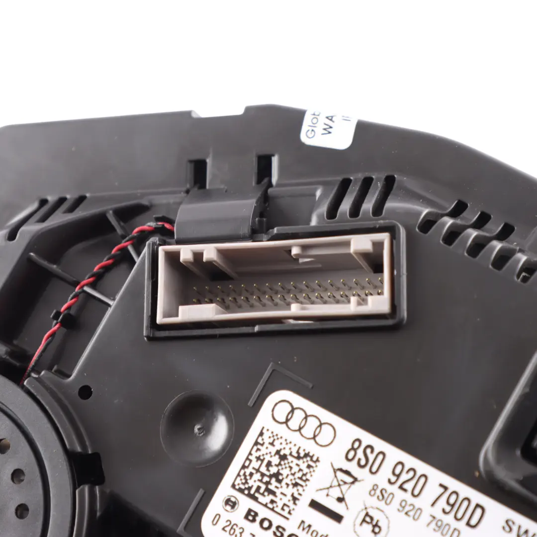 Virtual Instrument Cluster Speedo Clocks Petrol Automatic to Audi TT FV with Part number 8S0920790D Audi TT FV Virtual Instrument Cluster Speedo Clocks Petrol Automatic - SKU RHD-8S0920790D - Part number 8S0920790D