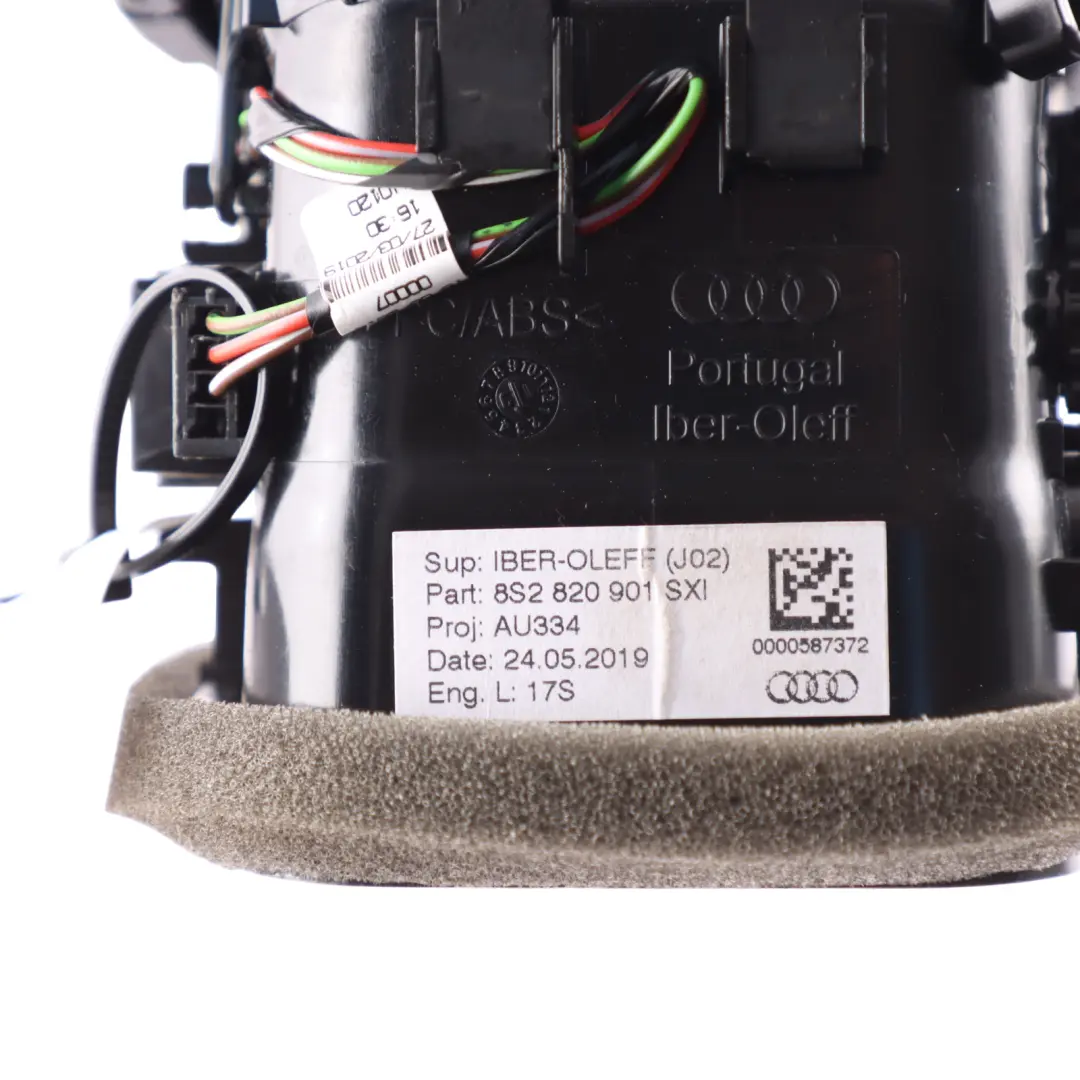 Audi TT FV Dashboard Dash Air Vent Left N/S Seat Heating Switch - SKU RHD-8S2820901-1 - Part number 8S2820901