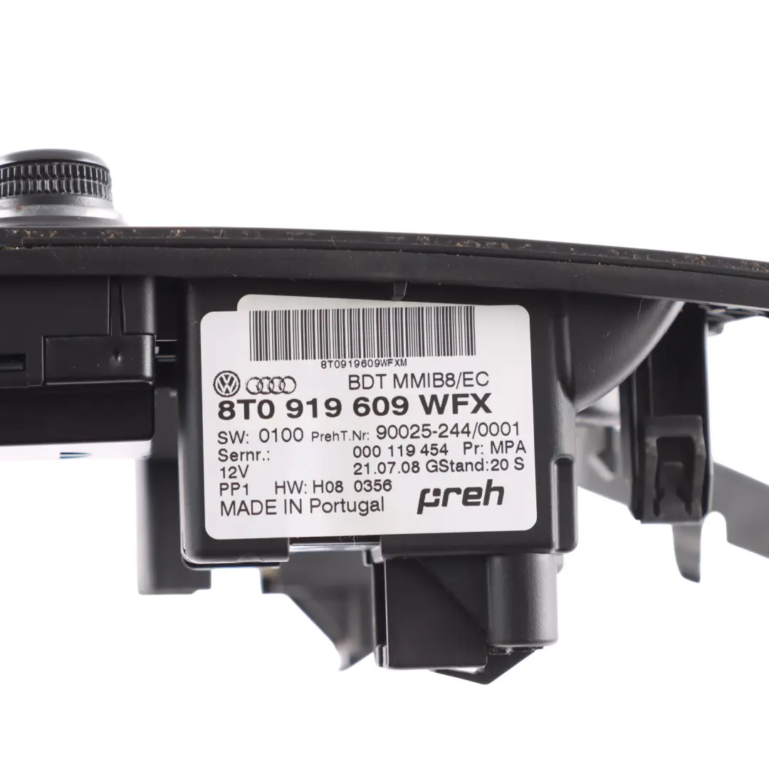 Audi A4 B8 Sat Nav MMI Centre Console Cover Panel Switch Button WFX - SKU RHD-8T0919609-1 - Part number 8T0919609