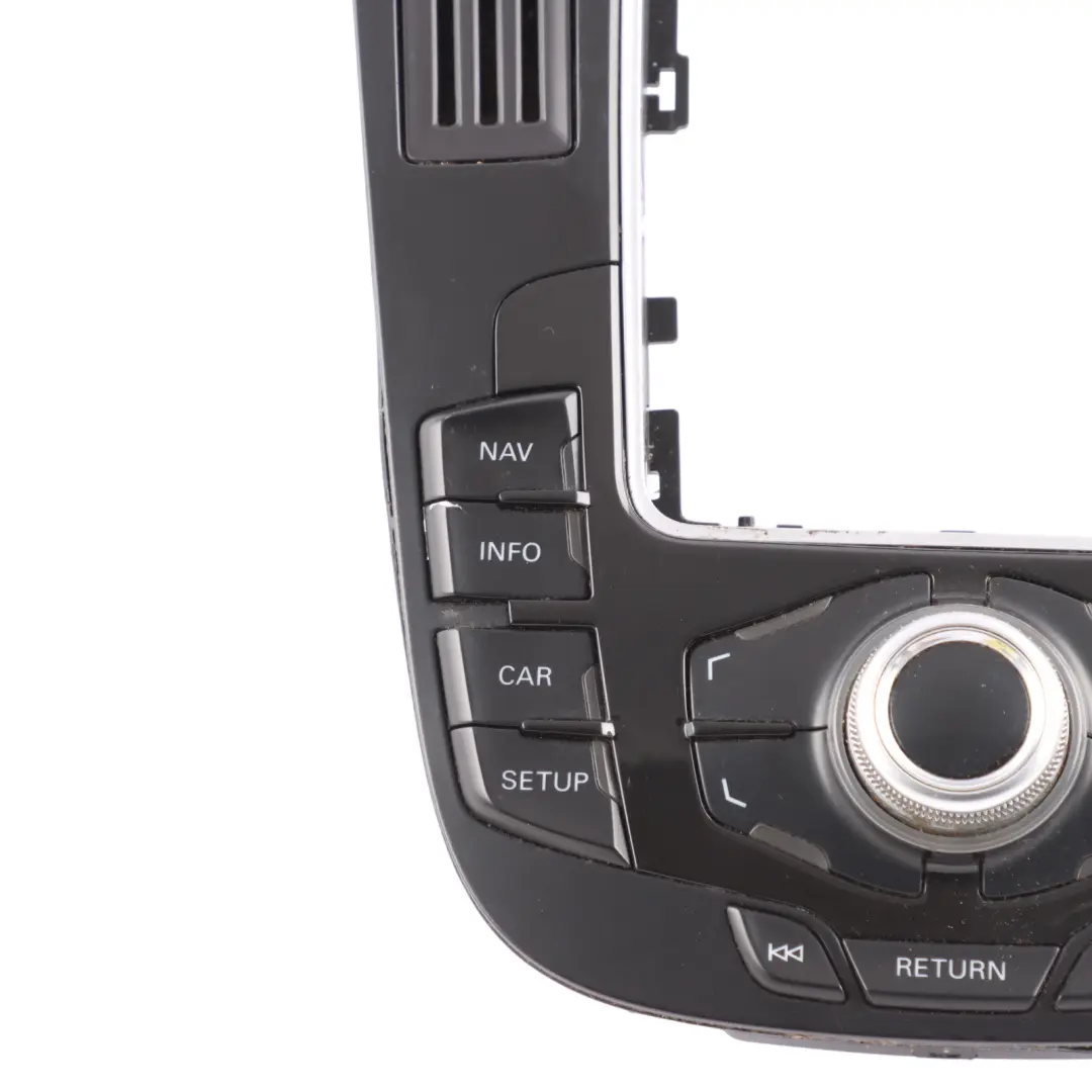 Audi A4 B8 Sat Nav MMI Centre Console Cover Panel Switch Button WFX - SKU RHD-8T0919609-1 - Part number 8T0919609