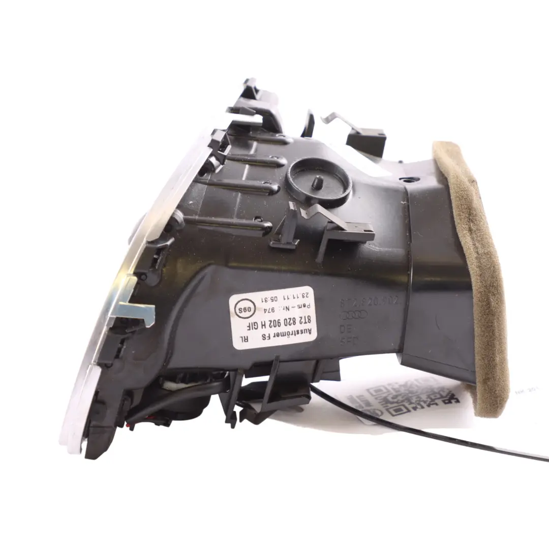 8F Front Dashboard Air Vent Nozzle Grille Right O/S to Audi A5 with Part number 8T2820902H Audi A5 8F Front Dashboard Air Vent Nozzle Grille Right O/S - SKU RHD-8T2820902H - Part number 8T2820902H