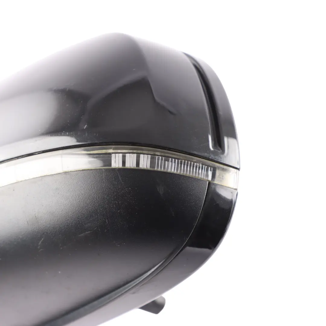 Audi A5 8T Wing Mirror Cover Housing Left N/S Phantom Black - LZ9Y - SKU RHD-8T2857409AH-PHB - Part number 8T2857409AH