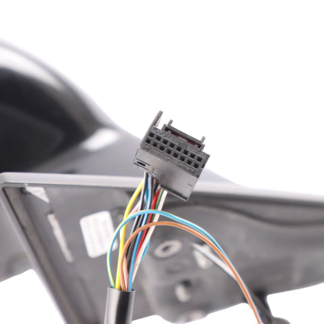 Audi A5 8T Wing Mirror Cover Housing Left N/S Phantom Black - LZ9Y - SKU RHD-8T2857409AH-PHB - Part number 8T2857409AH