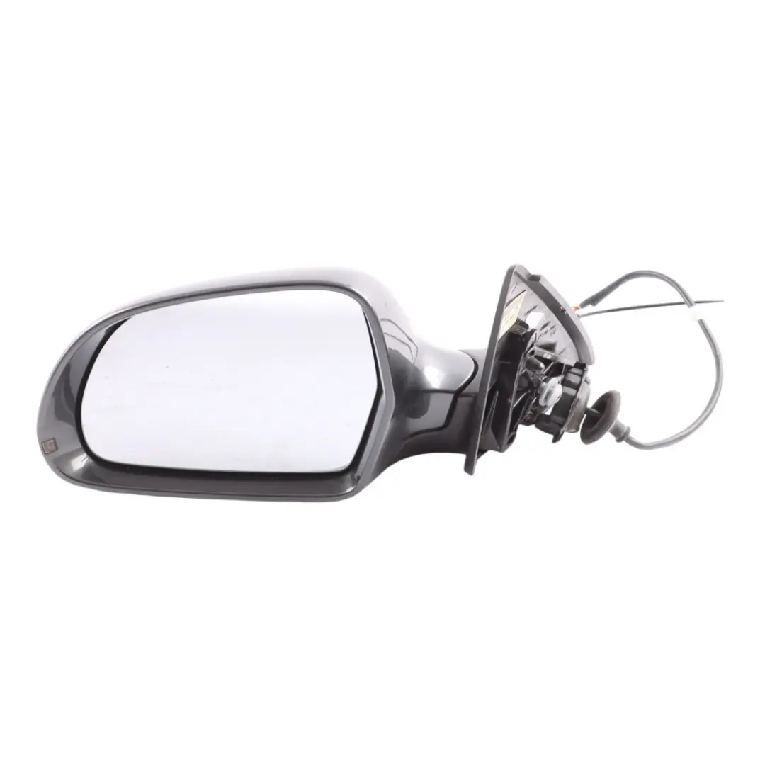 Audi Q3 8U Door Electric Wing Mirror Left N/S Daytona Grey Pearl Effect Z7S - SKU RHD-8U2857409F-DGR - Part number 8U2857409F