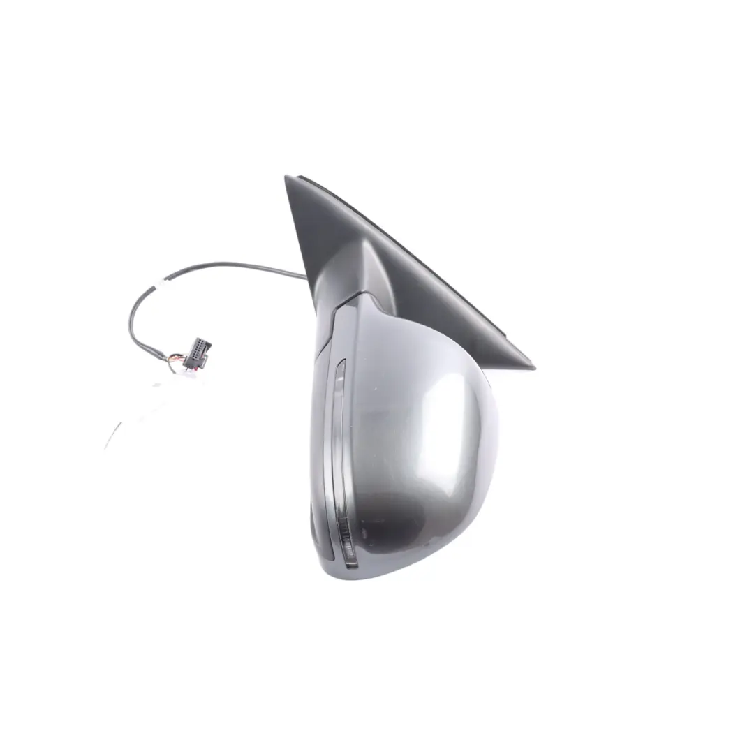 Audi Q3 8U Door Electric Wing Mirror Left N/S Daytona Grey Pearl Effect Z7S - SKU RHD-8U2857409F-DGR - Part number 8U2857409F
