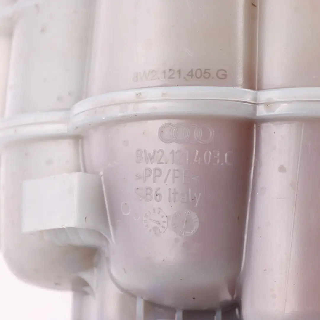 Audi A4 B9 Expansion Coolant Tank Overflow Bottle 3.0 TDI - SKU RHD-8W2121405G - Part number 8W2121405G