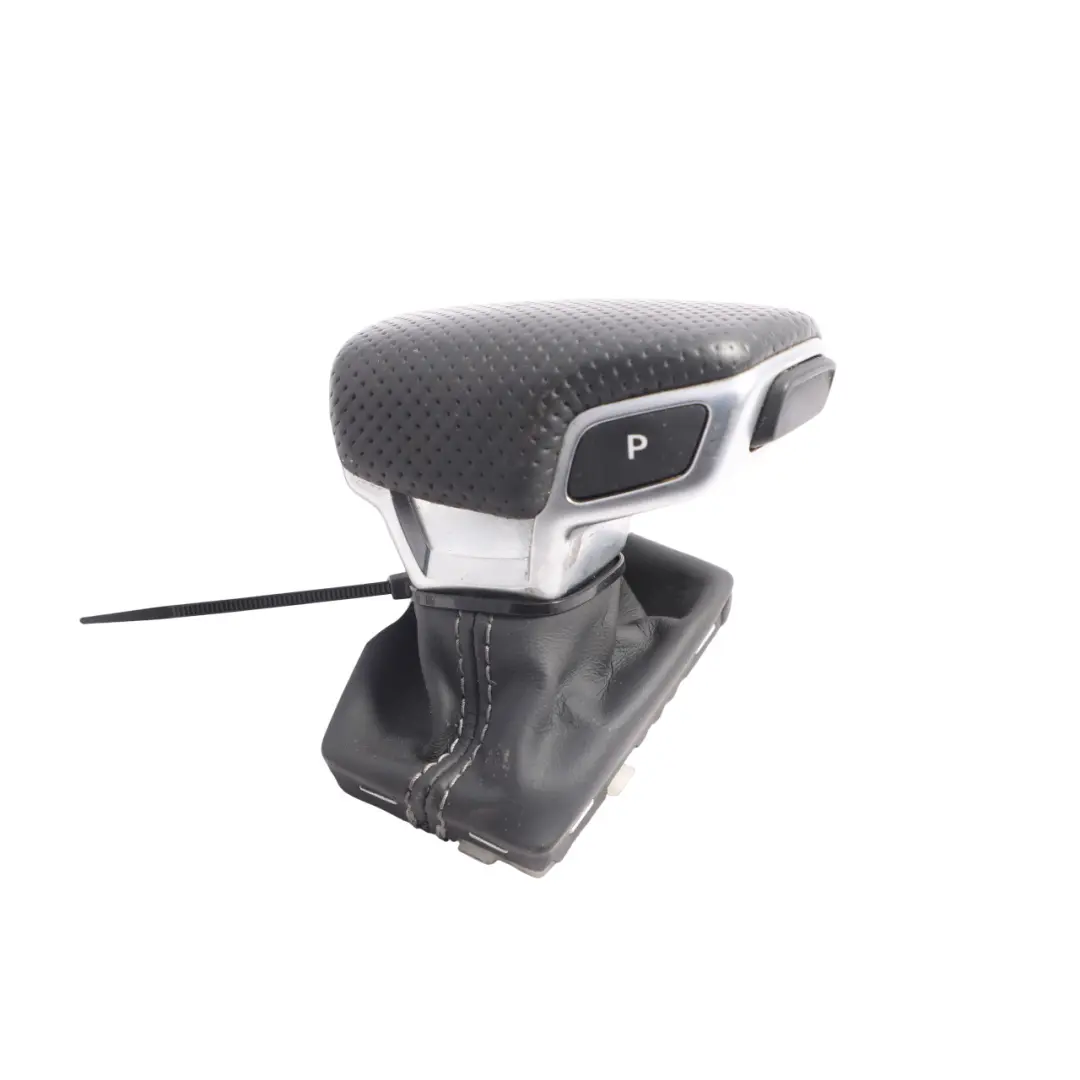 Gearbox Gear Selector Lever Knob Leather Black to Audi A4 B9 Automatic with Part number 8W2713140F Audi A4 B9 Automatic Gearbox Gear Selector Lever Knob Leather Black - SKU RHD-8W2713140F-1 - Part number 8W2713140F