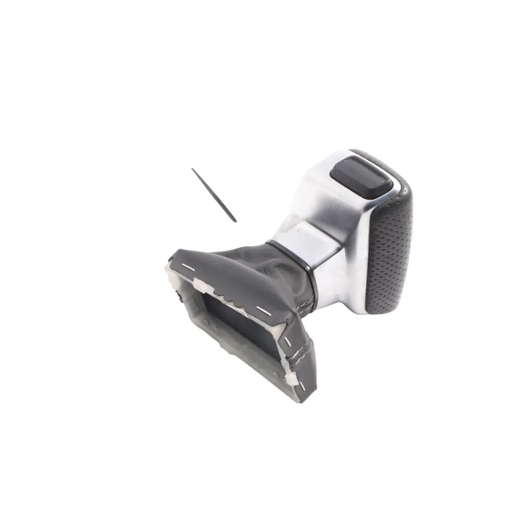 Audi A4 B9 Automatic Gearbox Gear Selector Lever Knob Leather Black - SKU RHD-8W2713140F-1 - Part number 8W2713140F