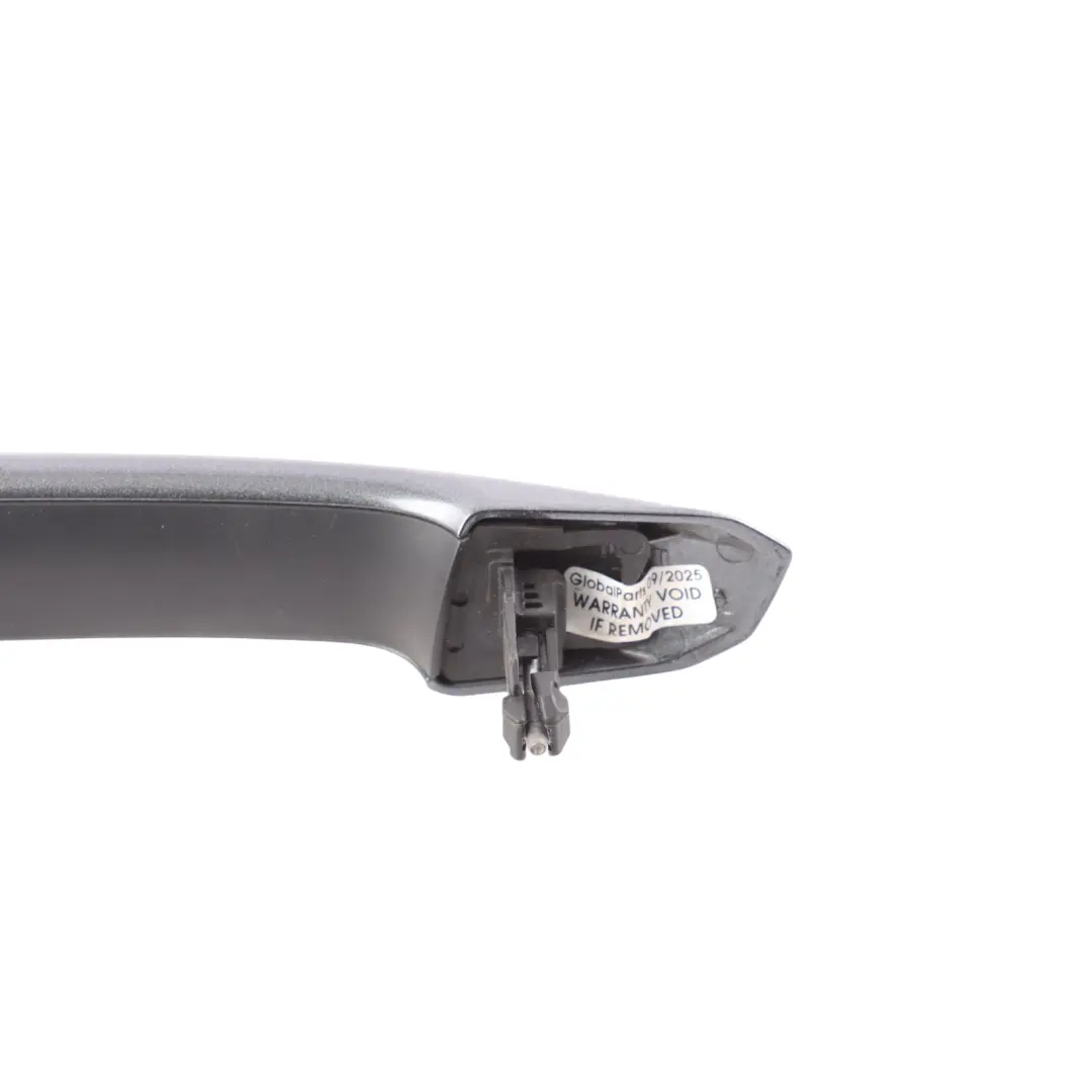 Audi A4 B9 A5 F5 Door Grab Handle Front Right O/S Daytona Grey Pearl Effect Z7S - SKU RHD-8W2837240-DGR1 - Part number 8W2837240