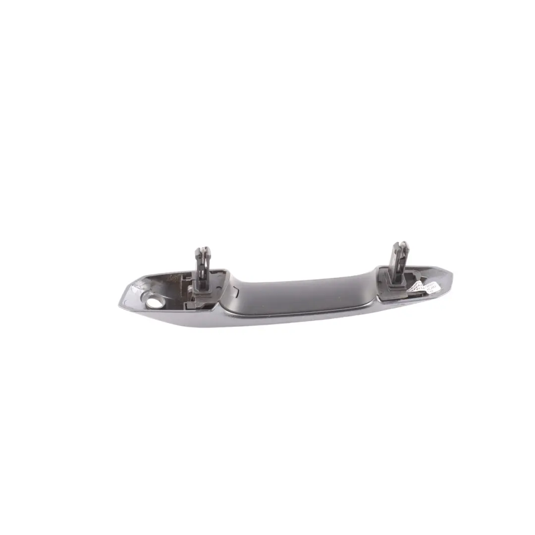 Audi A4 B9 A5 F5 Door Grab Handle Front Right O/S Daytona Grey Pearl Effect Z7S - SKU RHD-8W2837240-DGR1 - Part number 8W2837240