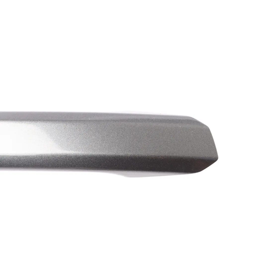 Audi A4 B9 A5 F5 Door Grab Handle Front Right O/S Daytona Grey Pearl Effect Z7S - SKU RHD-8W2837240-DGR1 - Part number 8W2837240