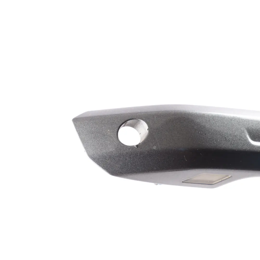 Door Grab Handle Front Right O/S Daytona Grey Pearl Effect Z7S to Audi A4 B9 A5 F5 with Part number 8W2837240 Audi A4 B9 A5 F5 Door Grab Handle Front Right O/S Daytona Grey Pearl Effect Z7S - SKU RHD-8W2837240-DGR1 - Part number 8W2837240