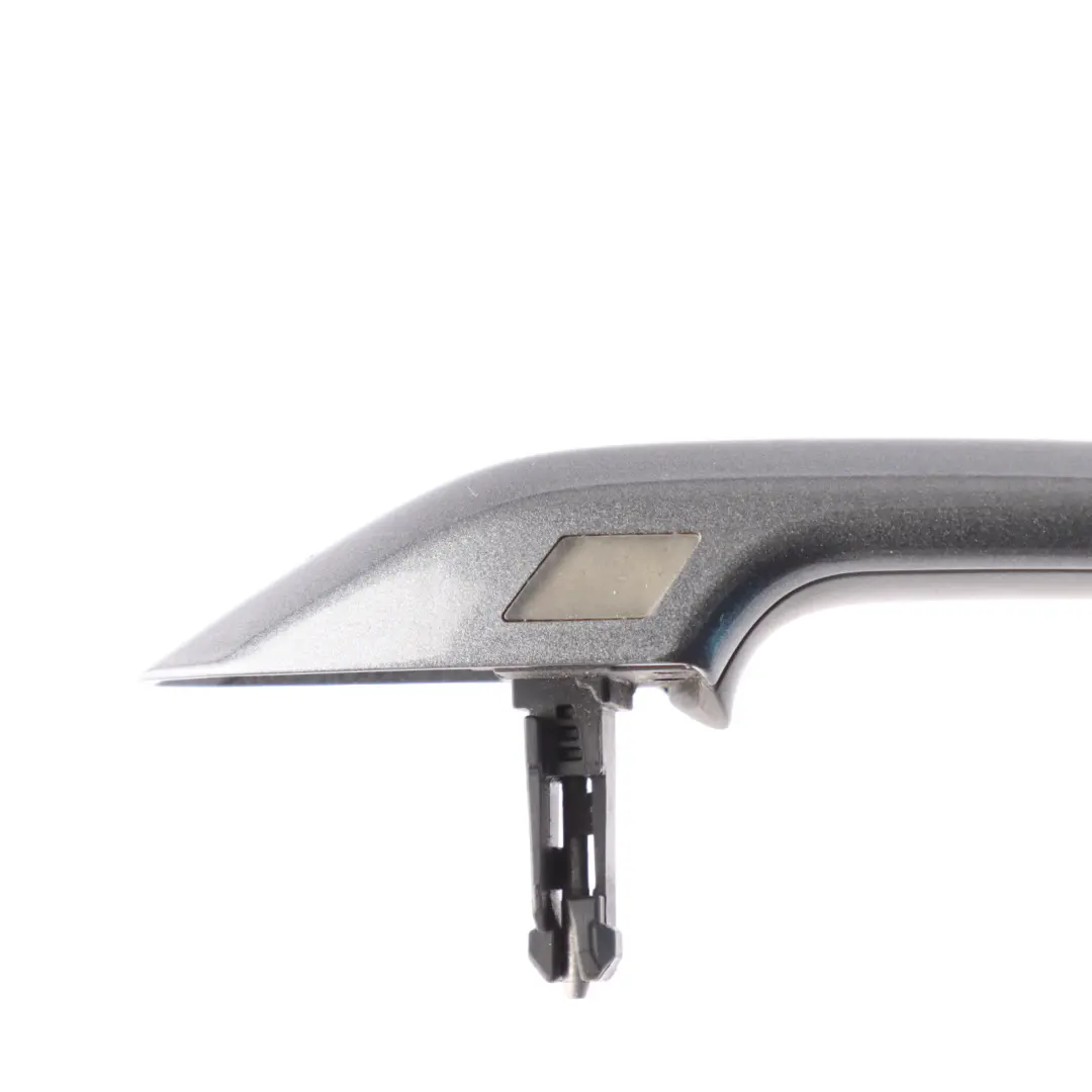 Audi A4 B9 A5 F5 Door Grab Handle Front Right O/S Daytona Grey Pearl Effect Z7S - SKU RHD-8W2837240-DGR1 - Part number 8W2837240