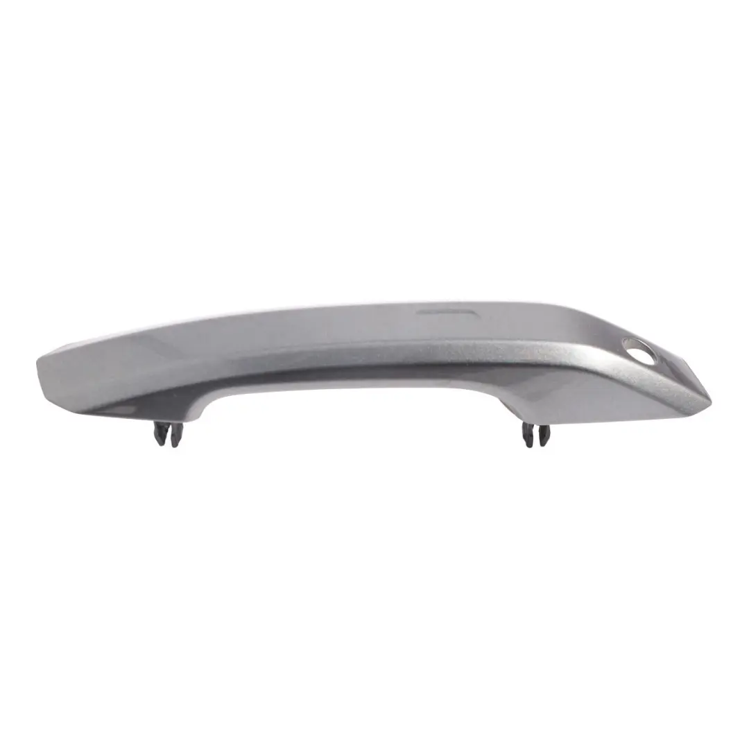 Audi A4 B9 Door Grab Handle Front Right O/S Daytona Grey Pearl Effect - Z7S - SKU RHD-8W2837240-DGR2 - Part number 8W2837240