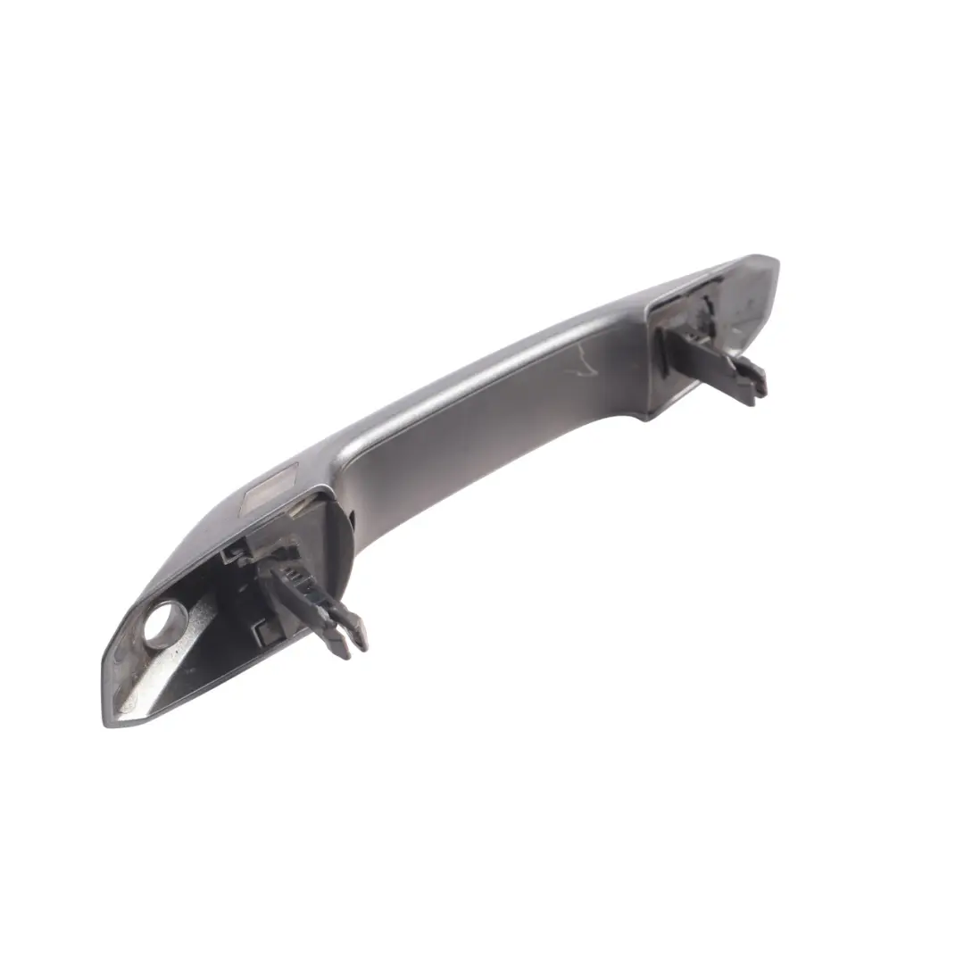 Audi A4 B9 Door Grab Handle Front Right O/S Daytona Grey Pearl Effect - Z7S - SKU RHD-8W2837240-DGR2 - Part number 8W2837240