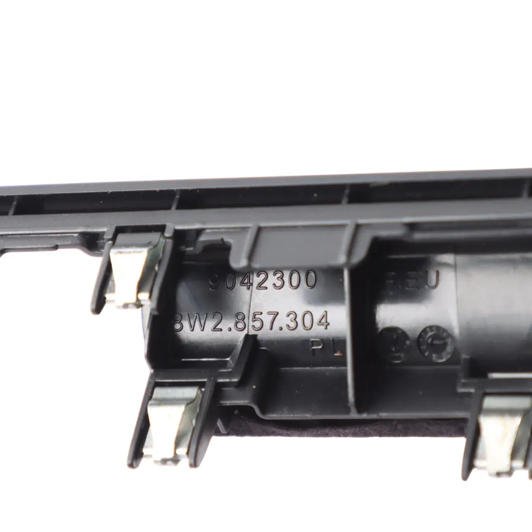 Audi A5 F5 Dashboard Trim Cover Display Unit Surround Panel Black - SKU RHD-8W2857304 - Part number 8W2857304