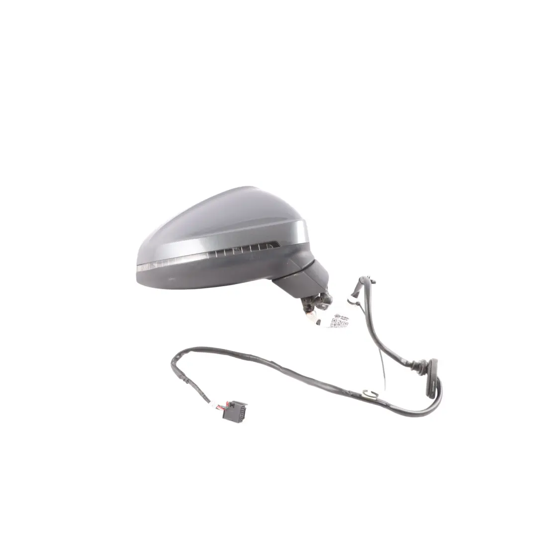 Audi A4 B9 Wing Mirror Electric Door Right O/S Outside Daytona Grey - Z7S - SKU RHD-8W2857410-DGR - Part number 8W2857410
