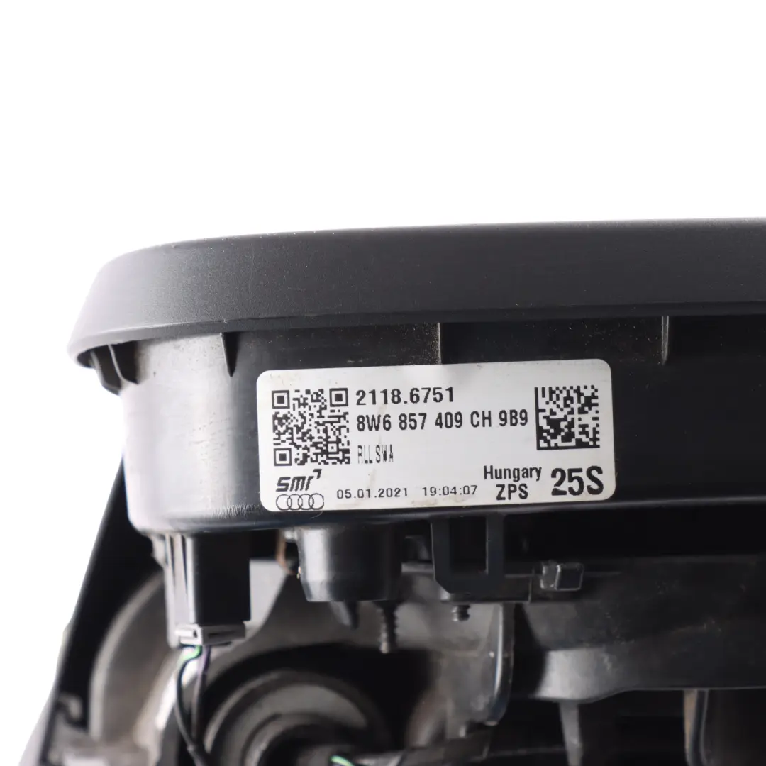 Wing Mirror Base Door Left N/S Side Mirror to Audi A5 F5 Electric with Part number 8W6857409AN Audi A5 F5 Electric Wing Mirror Base Door Left N/S Side Mirror - SKU RHD-8W6857409AN - Part number 8W6857409AN