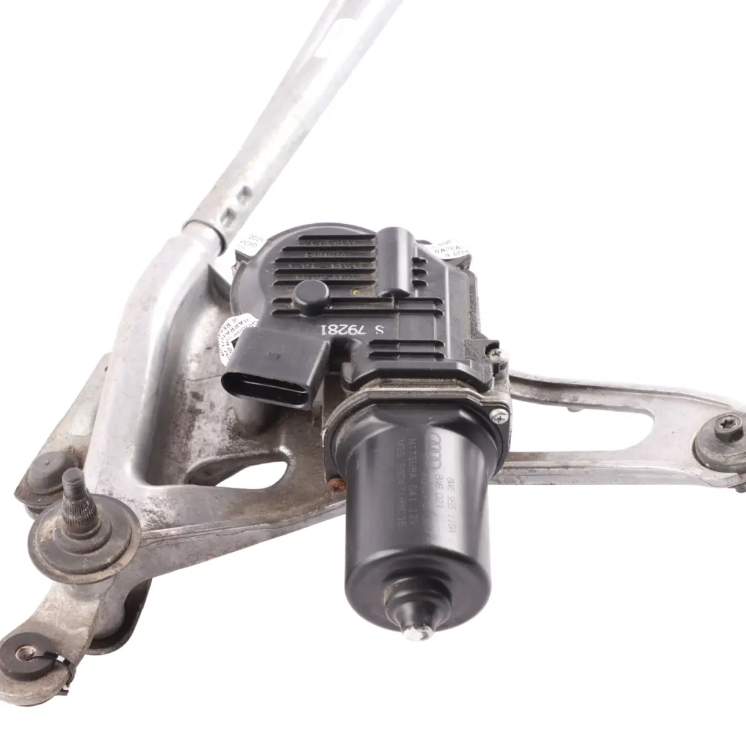 Audi A4 B9 A5 F5 Front Windscreen Wiper Motor Linkage - SKU RHD-8W6955023C - Part number 8W6955023C