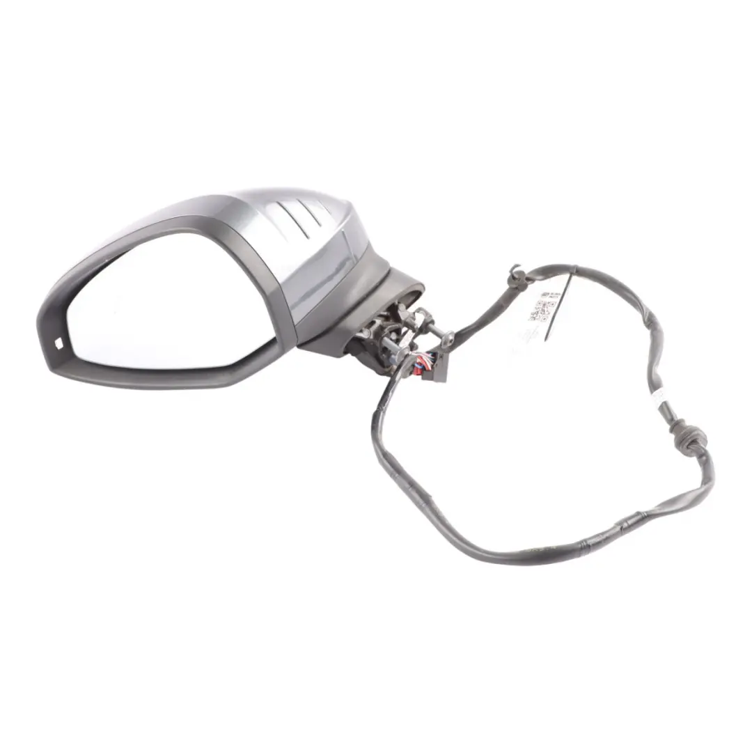 Audi A5 F5 Wing Door Mirror Side View Left N/S Daytona Grey Pearl Effect - Z7S - SKU RHD-8W8857409Q-DGR - Part number 8W8857409Q