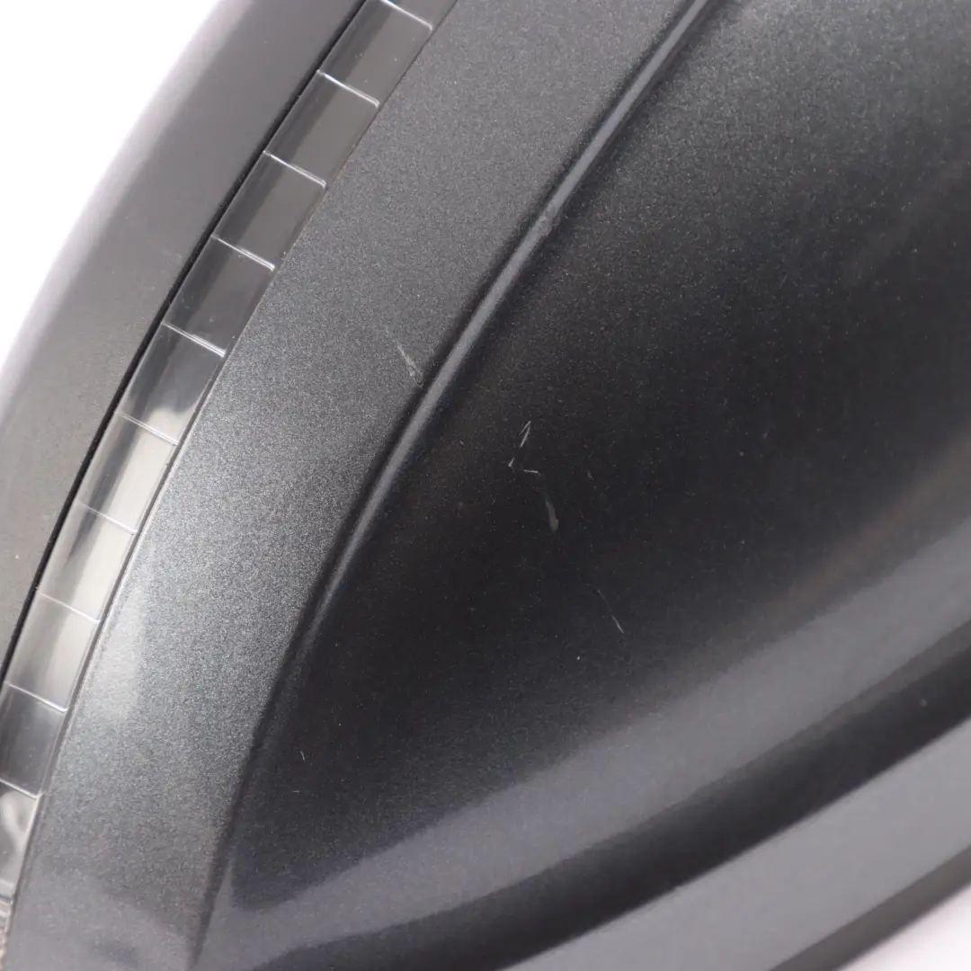 Audi A5 F5 Wing Door Mirror Side View Left N/S Daytona Grey Pearl Effect - Z7S - SKU RHD-8W8857409Q-DGR - Part number 8W8857409Q