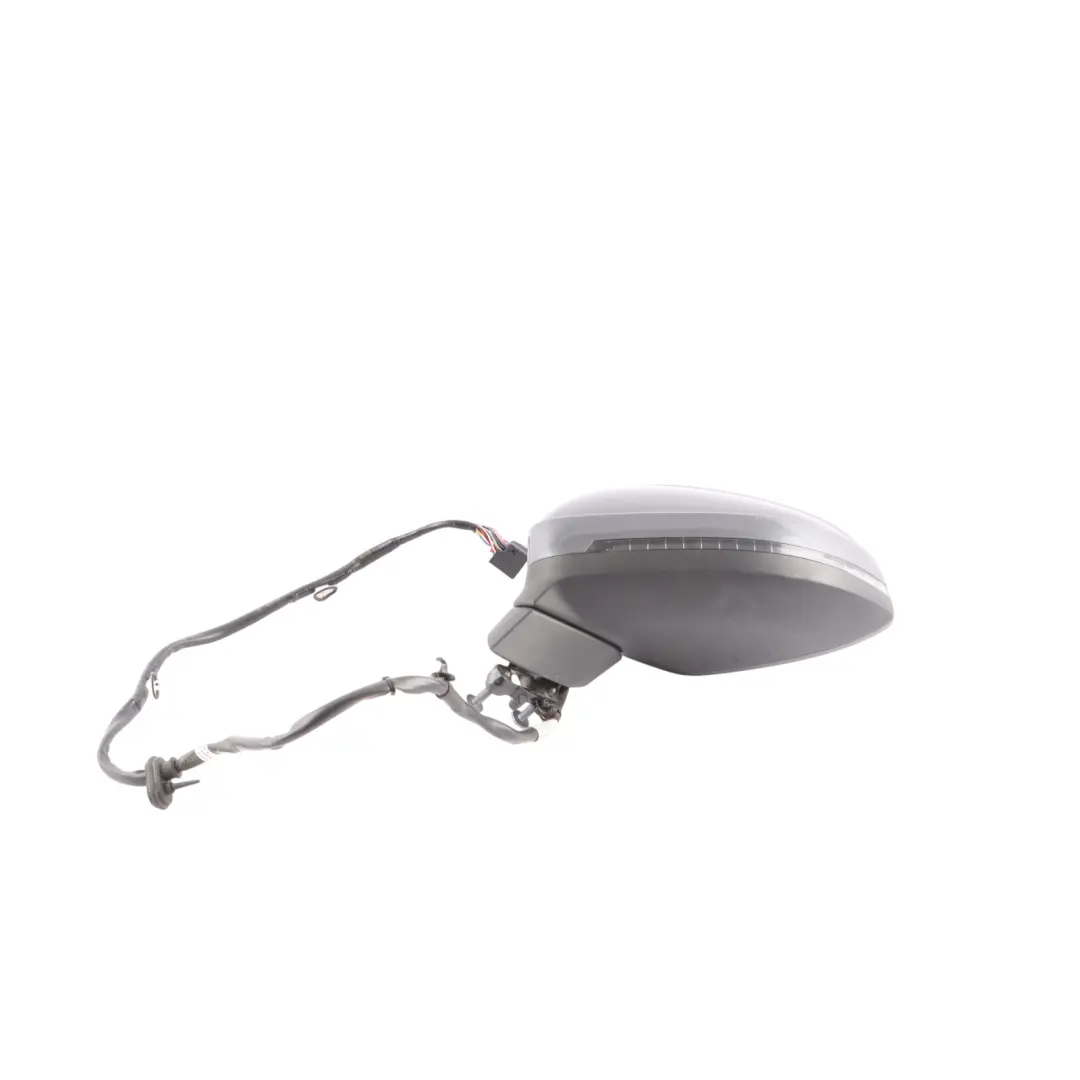 Audi A5 F5 Wing Door Mirror Side View Left N/S Daytona Grey Pearl Effect - Z7S - SKU RHD-8W8857409Q-DGR - Part number 8W8857409Q