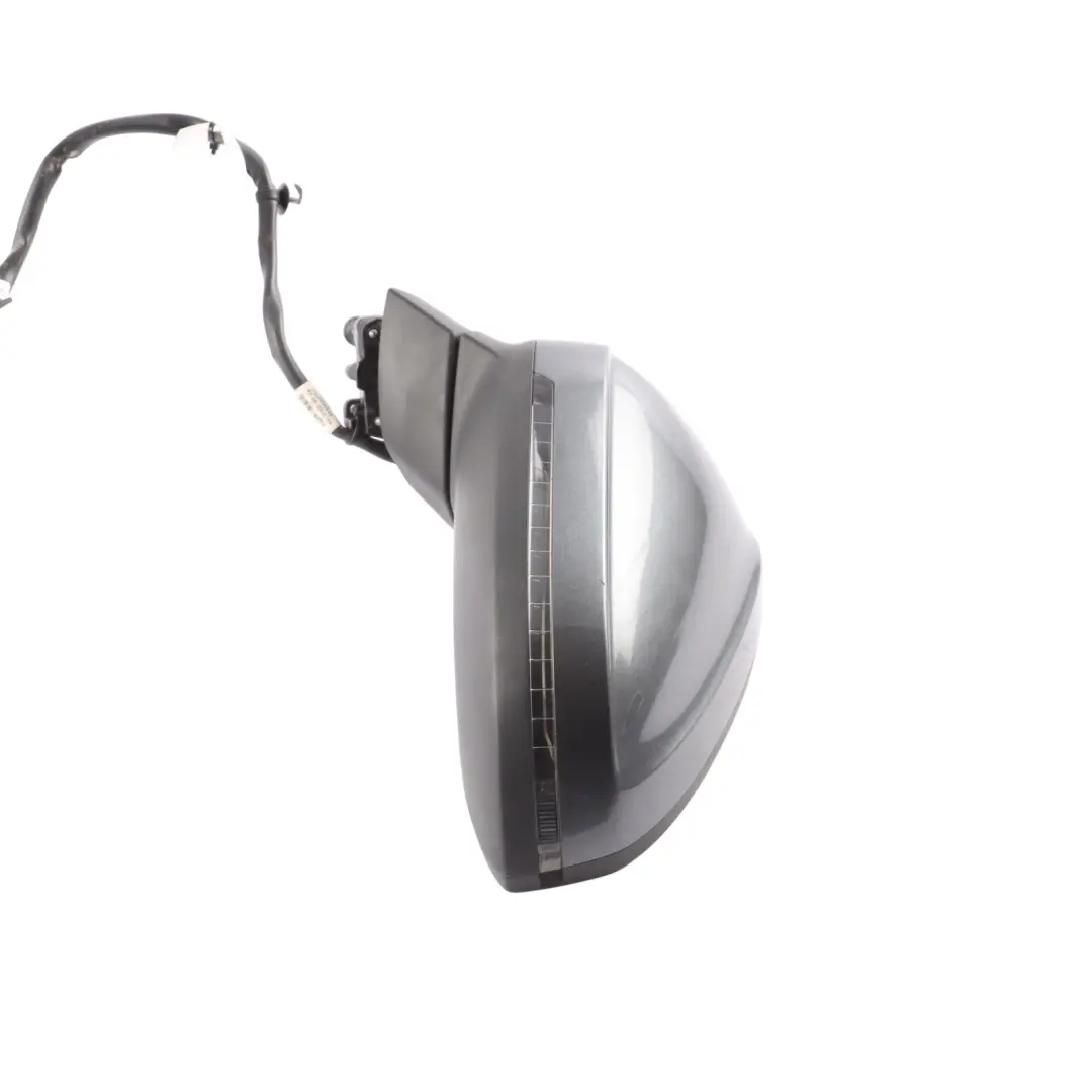Audi A5 F5 Wing Door Mirror Side View Left N/S Daytona Grey Pearl Effect - Z7S - SKU RHD-8W8857409Q-DGR - Part number 8W8857409Q