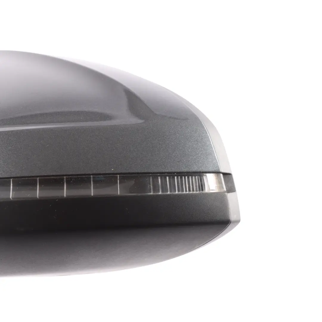 Audi A5 F5 Wing Door Mirror Side View Left N/S Daytona Grey Pearl Effect - Z7S - SKU RHD-8W8857409Q-DGR - Part number 8W8857409Q