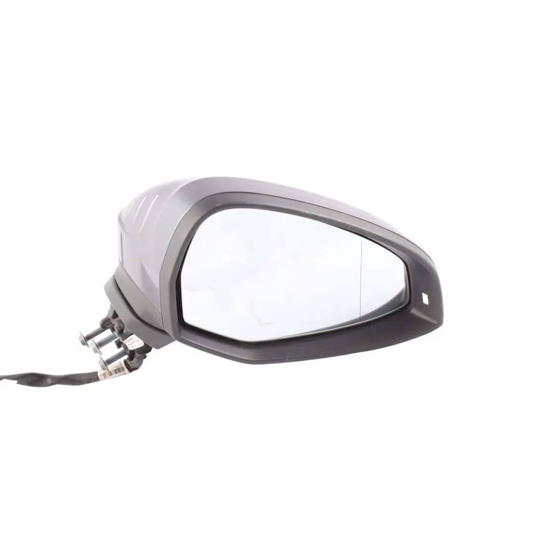 Audi A5 F5 Door Wing Mirror Right O/S Daytona Grey Pearl Effect - Z7S - SKU RHD-8W8857410L-DGR - Part number 8W8857410L