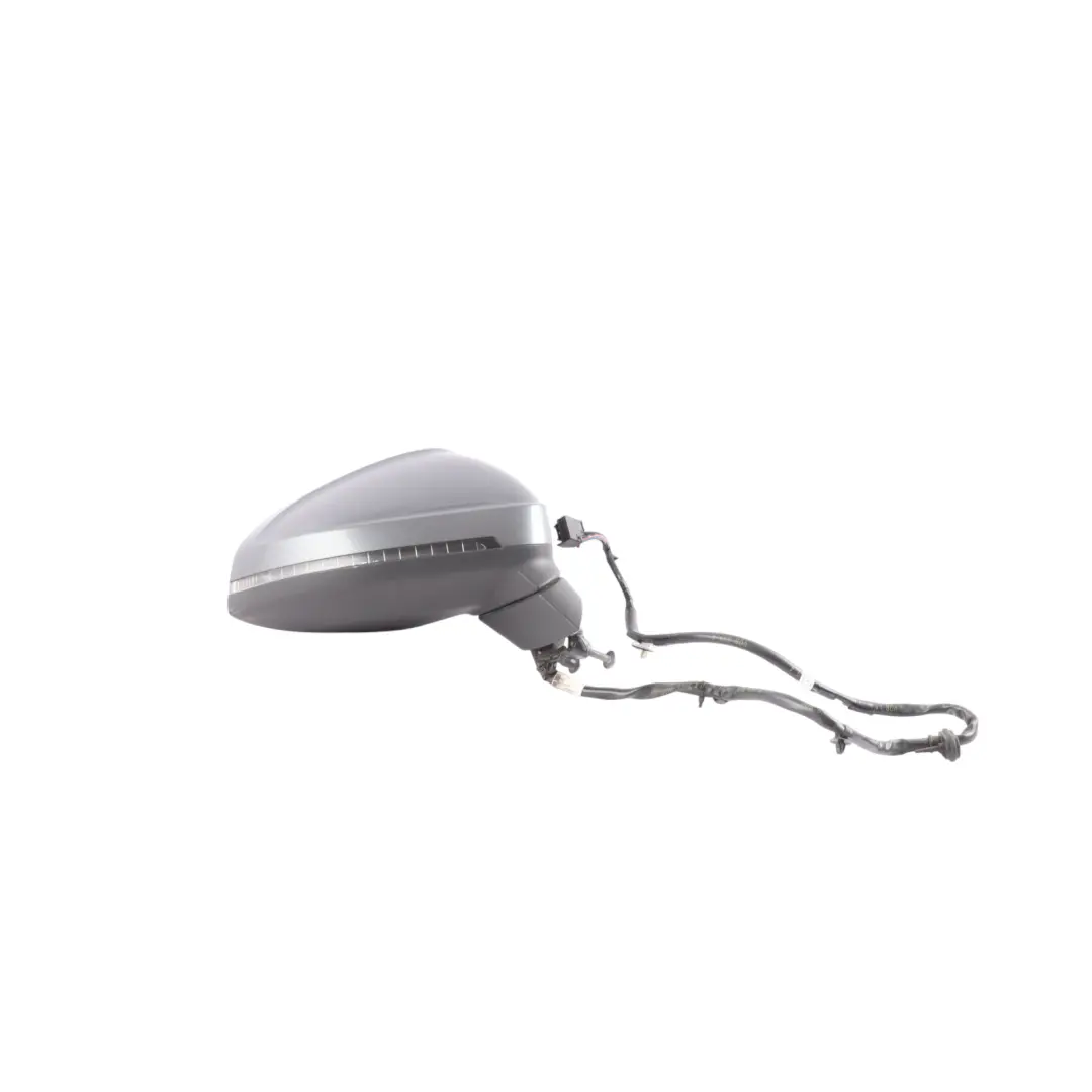 Audi A5 F5 Door Wing Mirror Right O/S Daytona Grey Pearl Effect - Z7S - SKU RHD-8W8857410L-DGR - Part number 8W8857410L