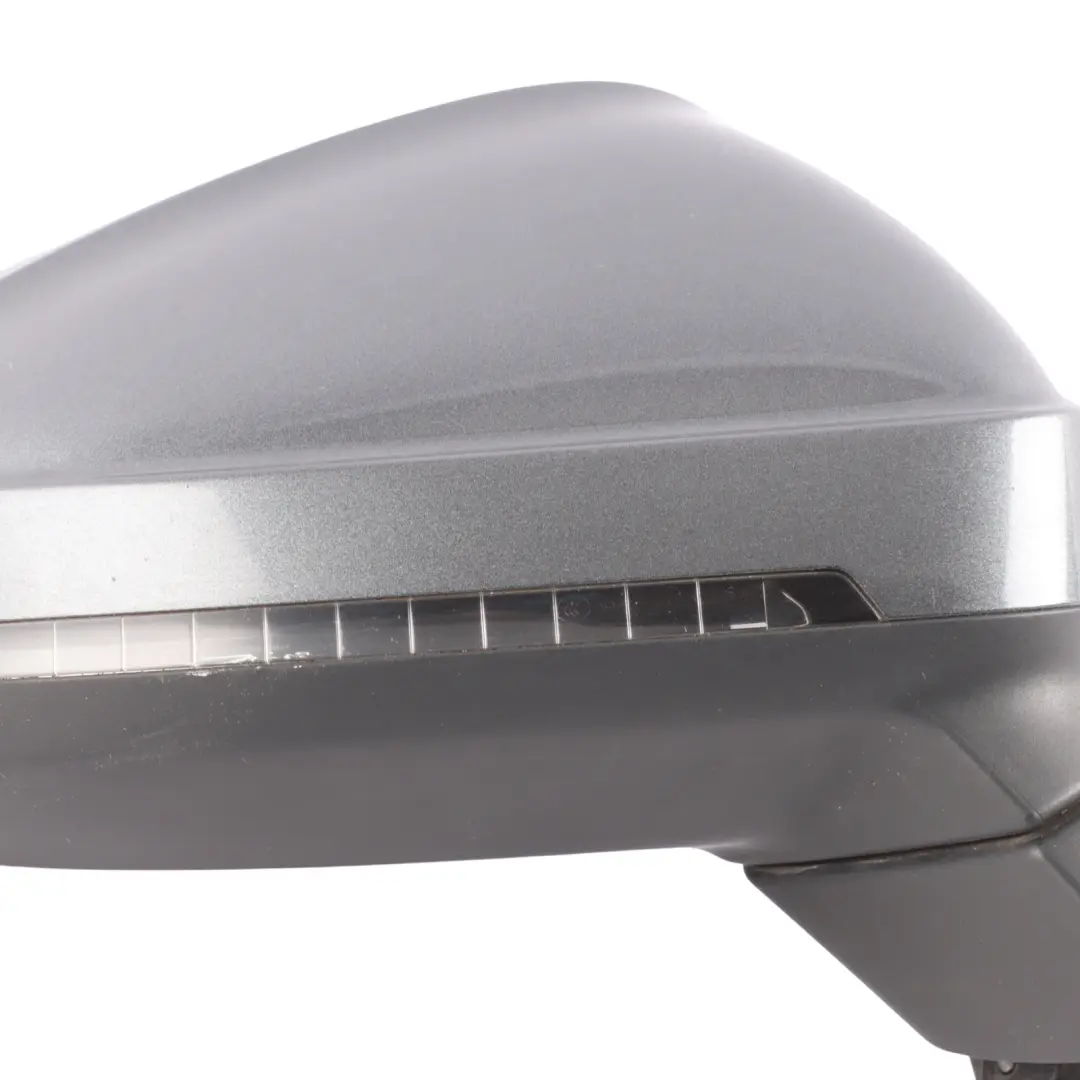 Audi A5 F5 Door Wing Mirror Right O/S Daytona Grey Pearl Effect - Z7S - SKU RHD-8W8857410L-DGR - Part number 8W8857410L