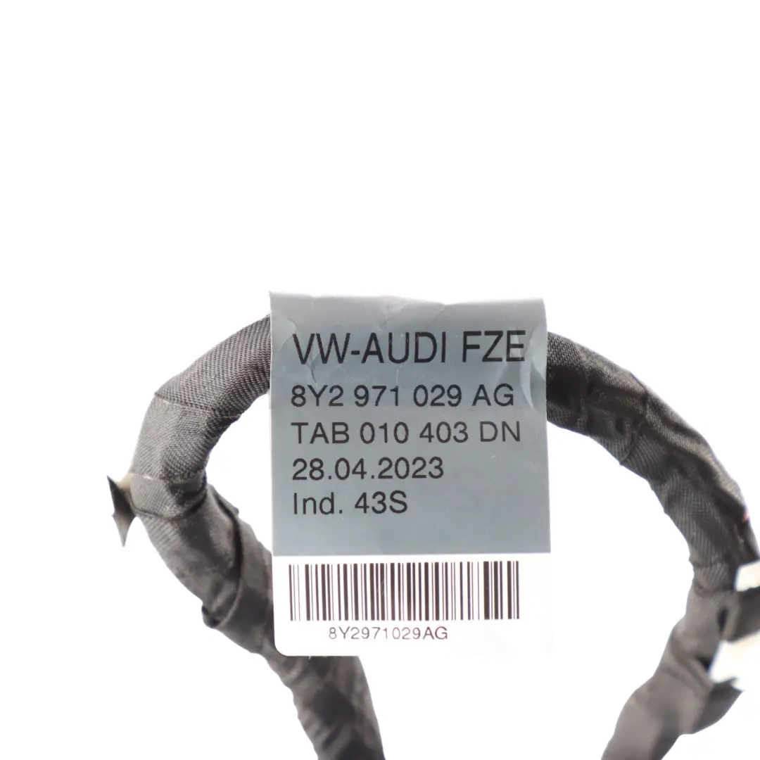 8Y Front Door Wiring Loom Harness Cable Driver's Side to Audi A3 with Part number 8Y2971029AG Audi A3 8Y Front Door Wiring Loom Harness Cable Driver's Side - SKU RHD-8Y2971029AG - Part number 8Y2971029AG