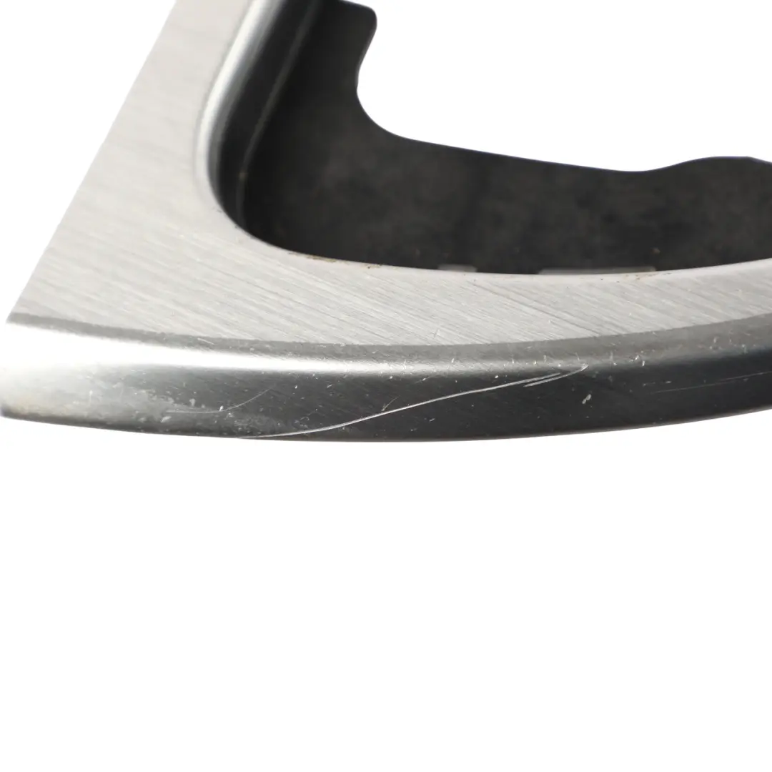 BMW E87 LCI Ashtray Trim Set Dash Dashboard Aluminium Akzentschliff - SKU RHD-9122672-2 - Part number 9122672