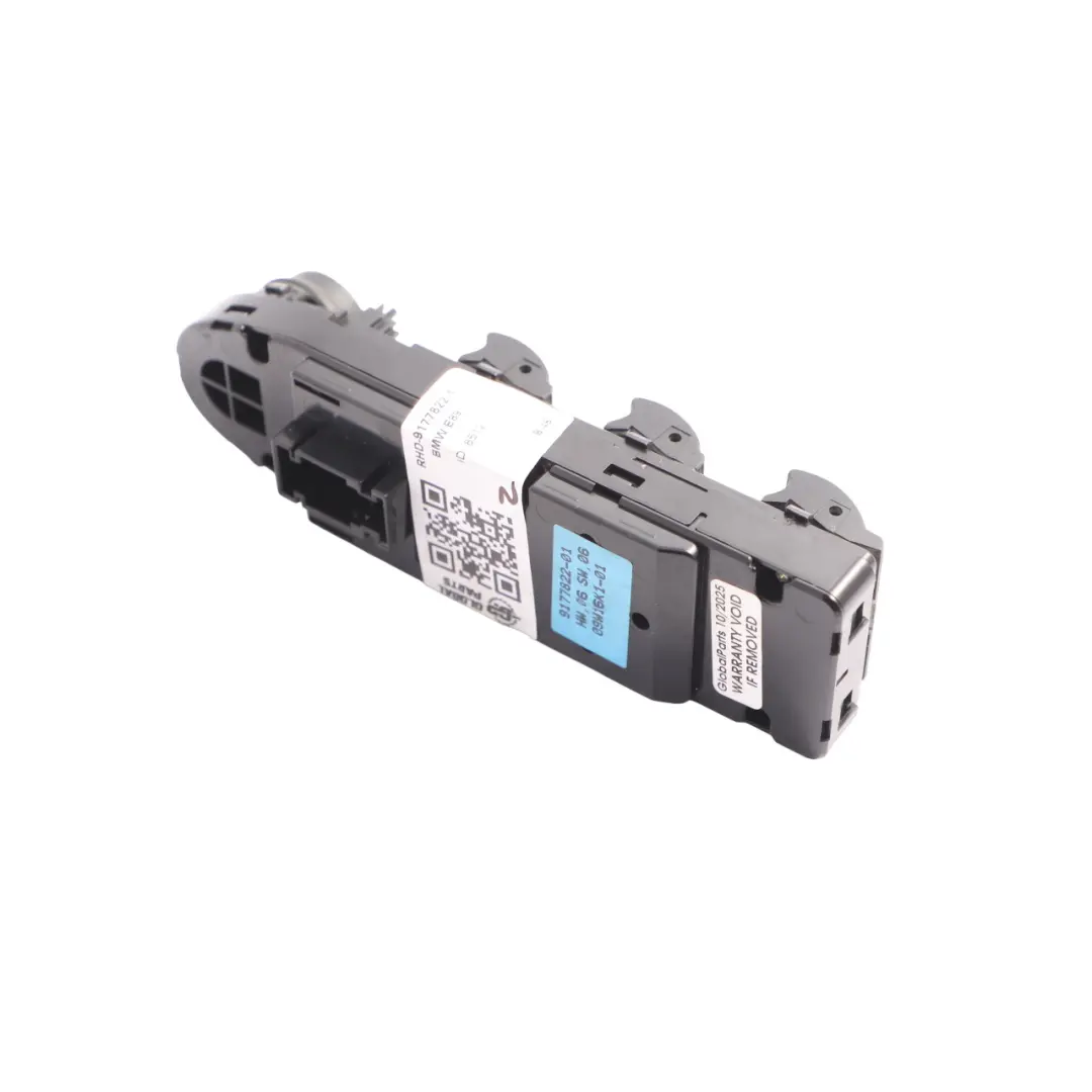 Switch Window Lifter Driver's Side to BMW Z4 E89 Cabrio Roadster with Part number 9177822 BMW Z4 E89 Cabrio Roadster Switch Window Lifter Driver's Side - SKU 9177822-1 - Part number 9177822