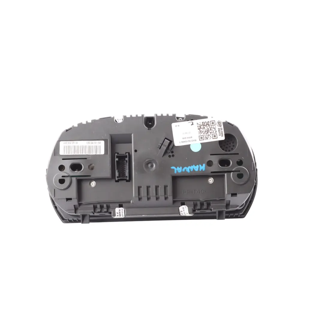 BMW Z4 E89 Speedometer Speedo Clocks Instrument Cluster Petrol Manual - SKU RHD-9210496-1 - Part number 9210496