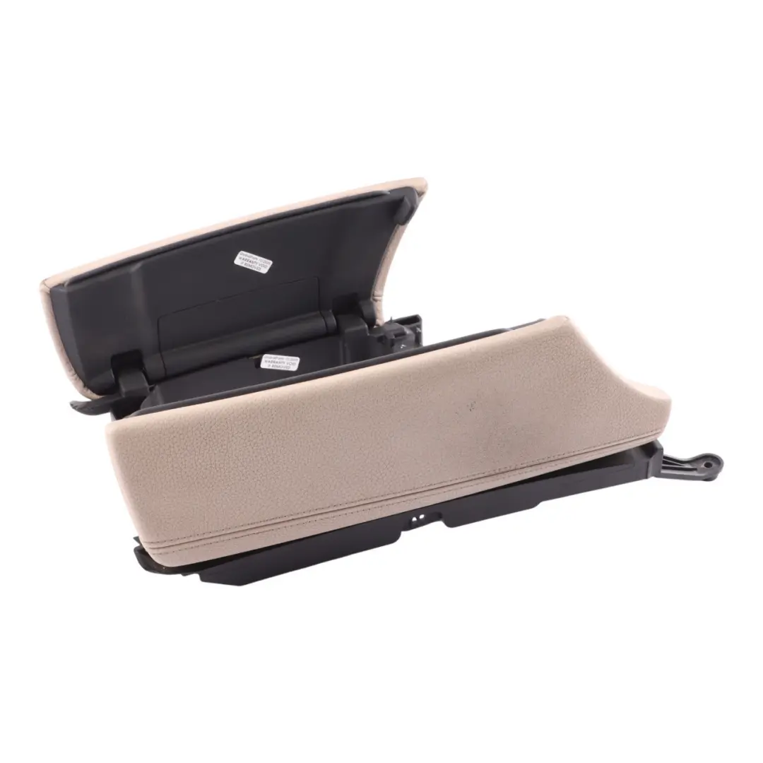 BMW F10 F11 Armrest Front Middle Left Right Leather Oyster - SKU RHD-9216878-2 - Part number 9216878