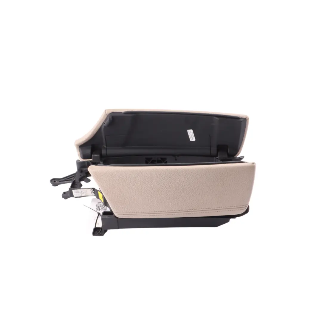 Armrest Front Middle Left Right Leather Oyster to BMW F10 F11 with Part number 9216878 BMW F10 F11 Armrest Front Middle Left Right Leather Oyster - SKU RHD-9216878-2 - Part number 9216878