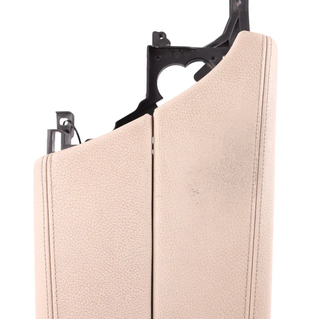 Armrest Front Middle Left Right Leather Oyster to BMW F10 F11 with Part number 9216878 BMW F10 F11 Armrest Front Middle Left Right Leather Oyster - SKU RHD-9216878-2 - Part number 9216878