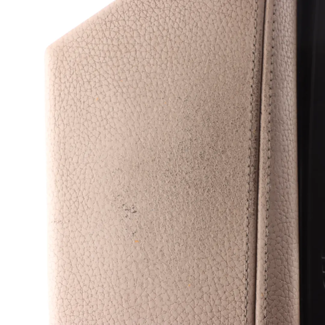 Armrest Front Middle Left Right Leather Oyster to BMW F10 F11 with Part number 9216878 BMW F10 F11 Armrest Front Middle Left Right Leather Oyster - SKU RHD-9216878-2 - Part number 9216878
