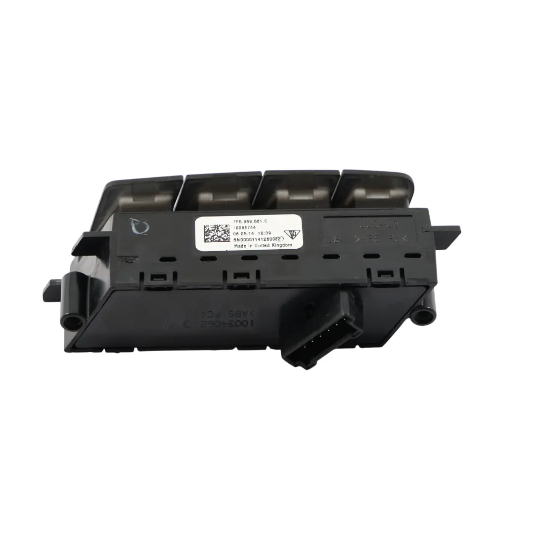 Porsche Cayenne 92A 958 Door Card Seat Switch Panel Memory Left N/S 7P5959561C - SKU RHD-95861310310 - Part number 95861310310