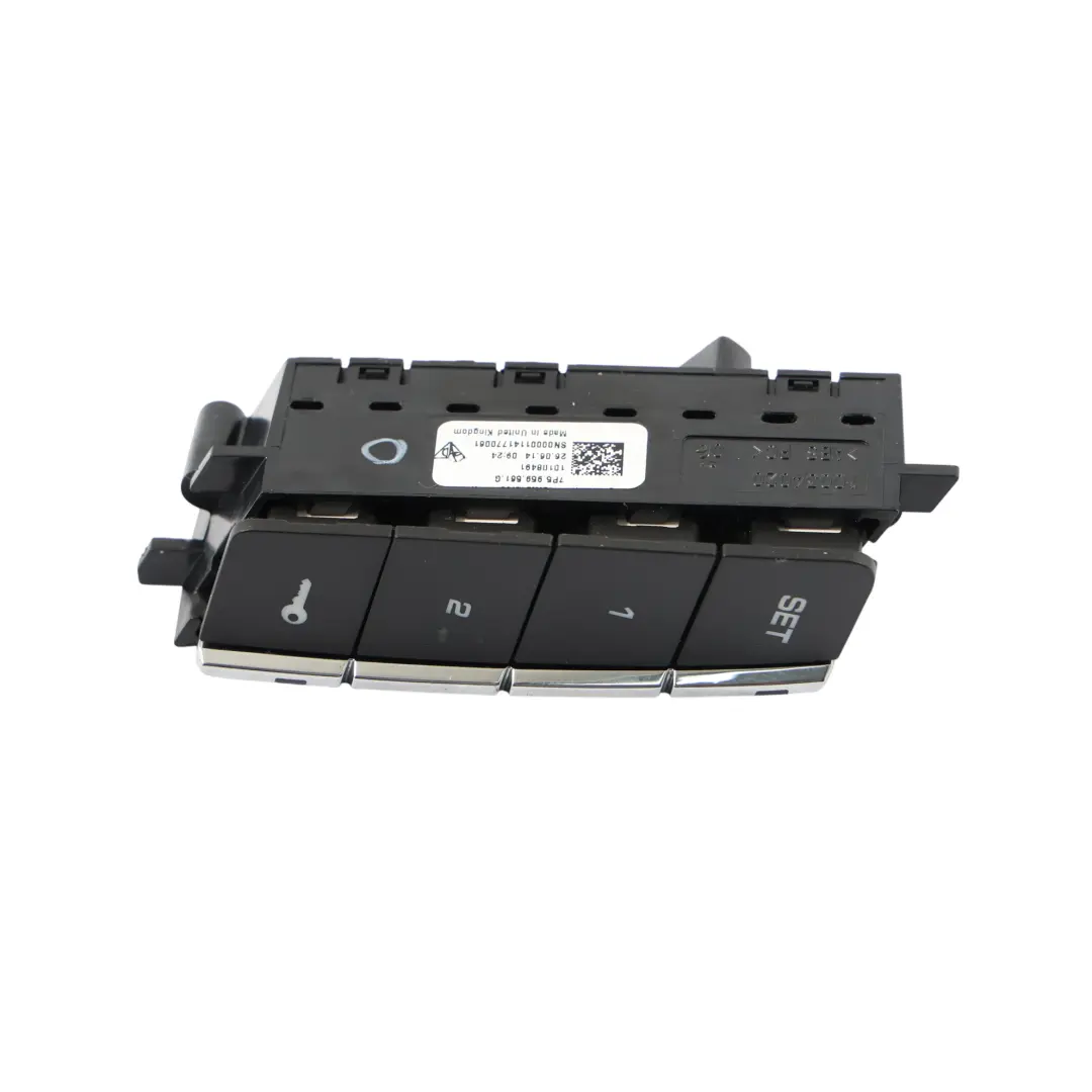 958 Door Card Seat Switch Panel Memory Right O/S 7P5959561G to Porsche Cayenne 92A with Part number 95861310410 Porsche Cayenne 92A 958 Door Card Seat Switch Panel Memory Right O/S 7P5959561G - SKU RHD-95861310410 - Part number 95861310410