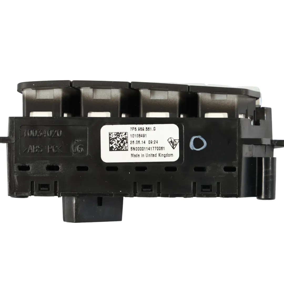 Porsche Cayenne 92A 958 Door Card Seat Switch Panel Memory Right O/S 7P5959561G - SKU RHD-95861310410 - Part number 95861310410