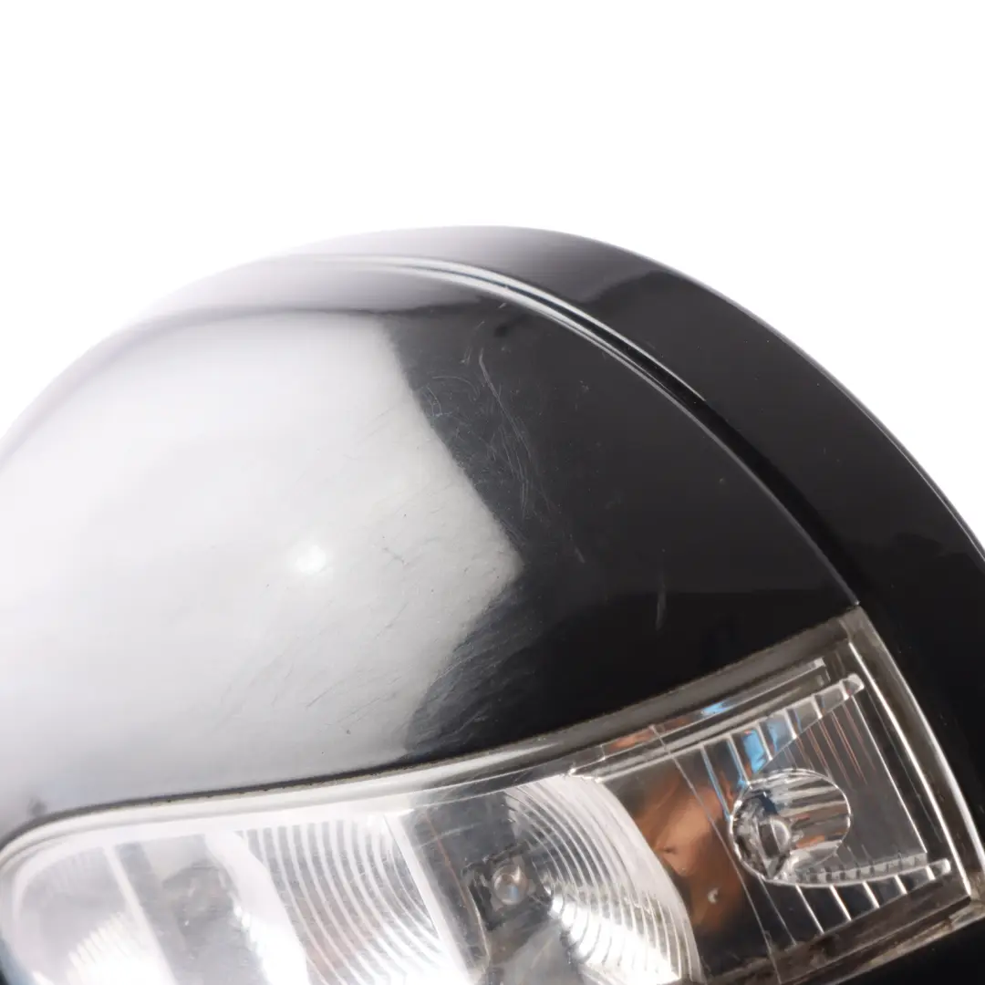Mercedes ML W164 Wing Mirror Left N/S Power Fold Obsidian Black Metallic - 197 - SKU RHD-A1648101193-OB - Part number A1648101193