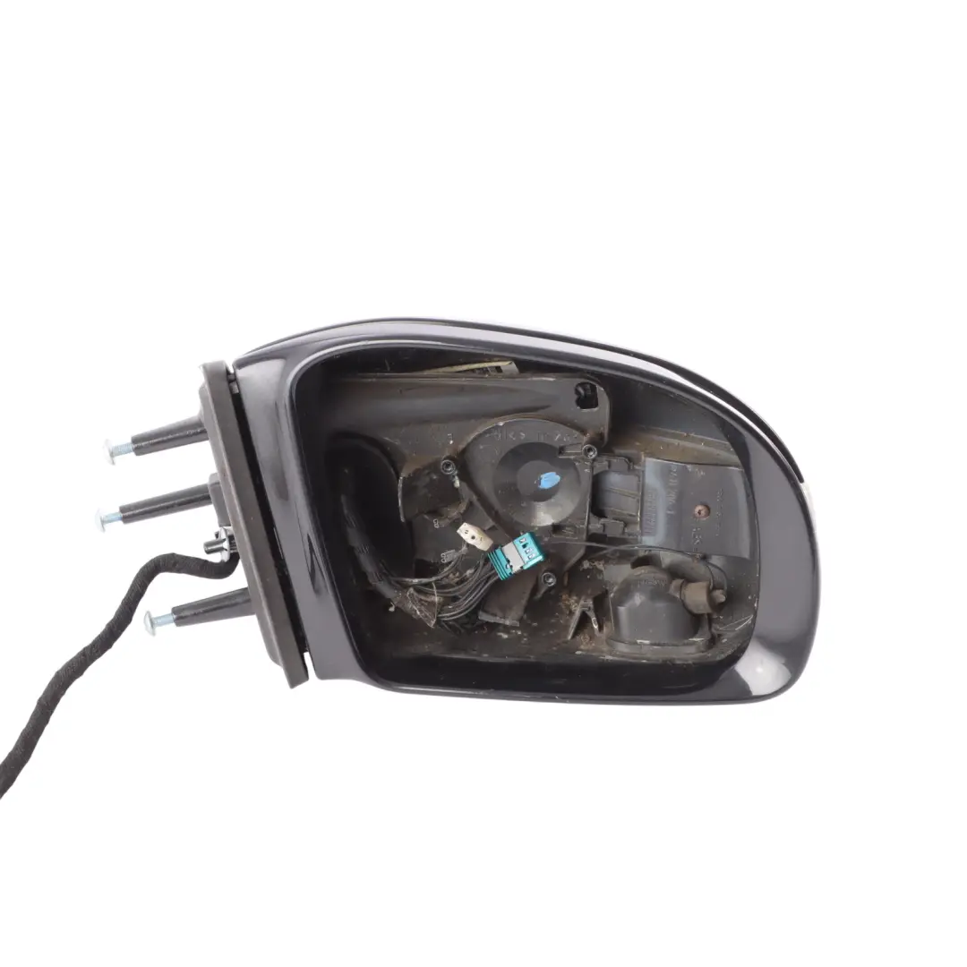 Wing Mirror Right O/S Power Fold Obsidian Black Metallic - 197 to Mercedes ML W164 with Part number A1648101693 Mercedes ML W164 Wing Mirror Right O/S Power Fold Obsidian Black Metallic - 197 - SKU RHD-A1648101693-OB - Part number A1648101693